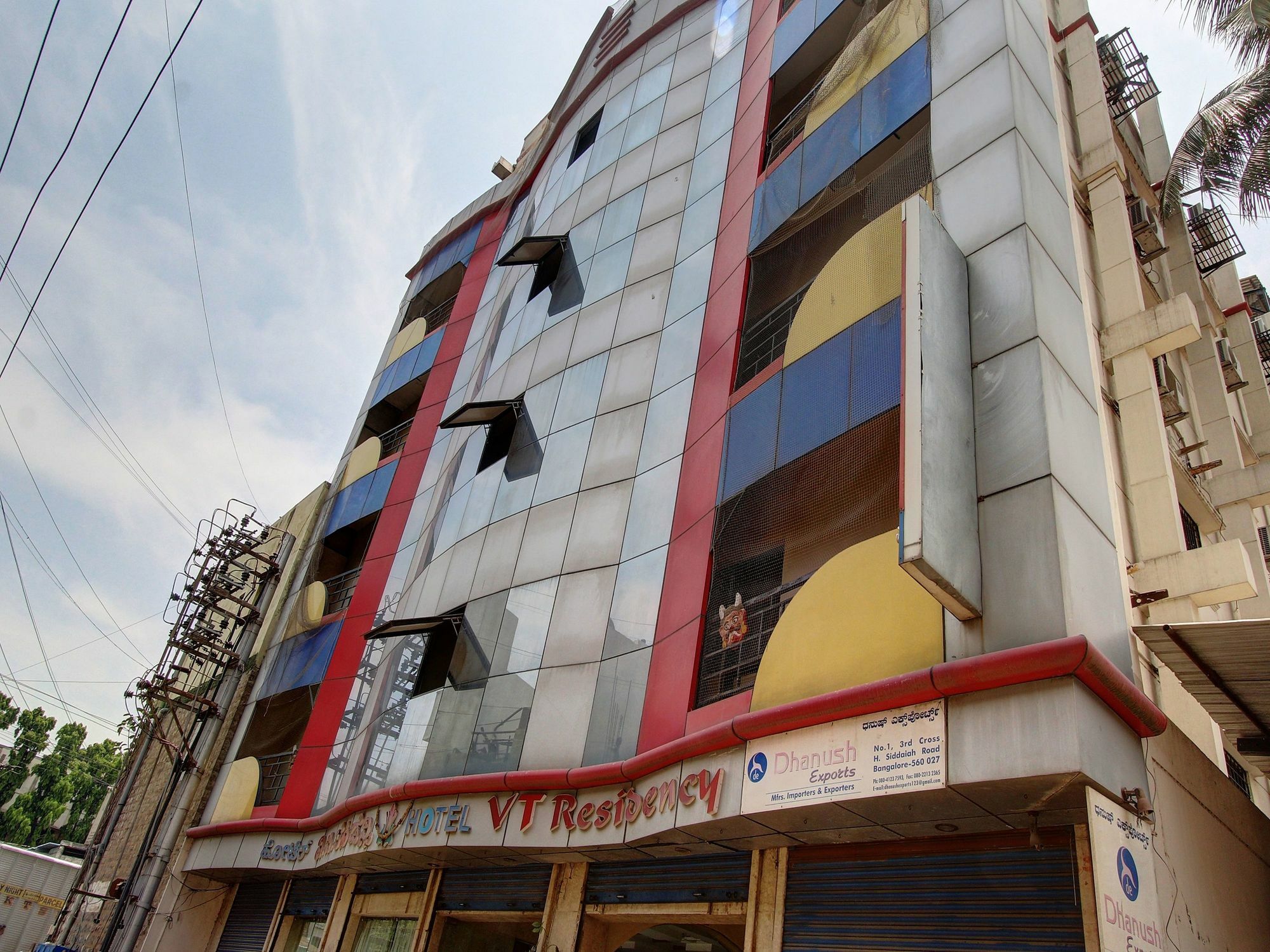 Hotel Vaccinated Staff - Collection O 13595 Vt Residency Bangalore Exterior foto